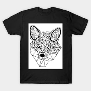 Geometric Animals : Fox T-Shirt